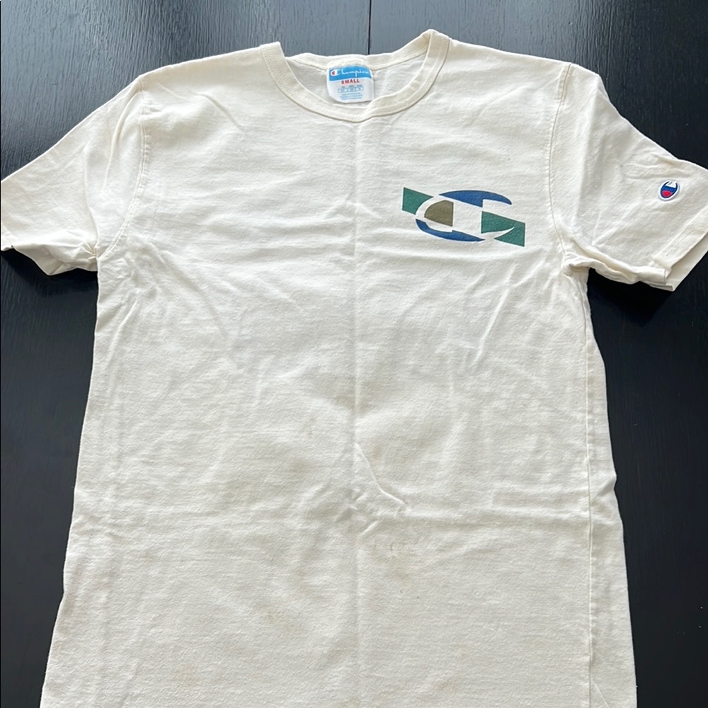 Champion Men’s Cream Colored T-Shirt